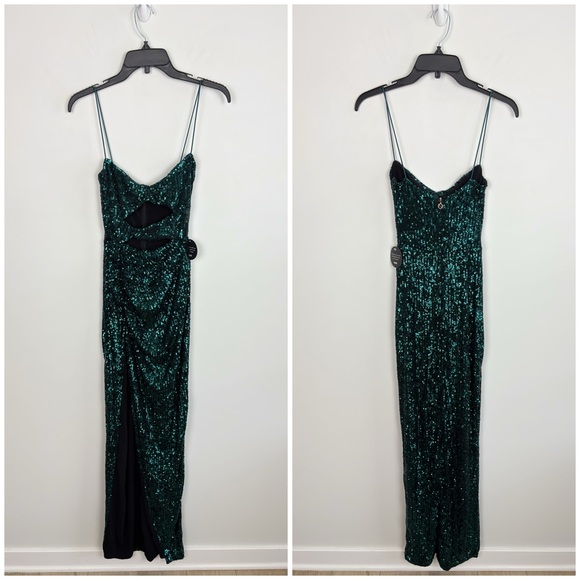 Nookie Sublime Gown in Emerald Size S - Picture 2 of 11